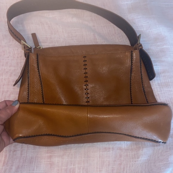 Antonio Melani Handbag/Satchel-Tan Leather - Picture 9 of 11